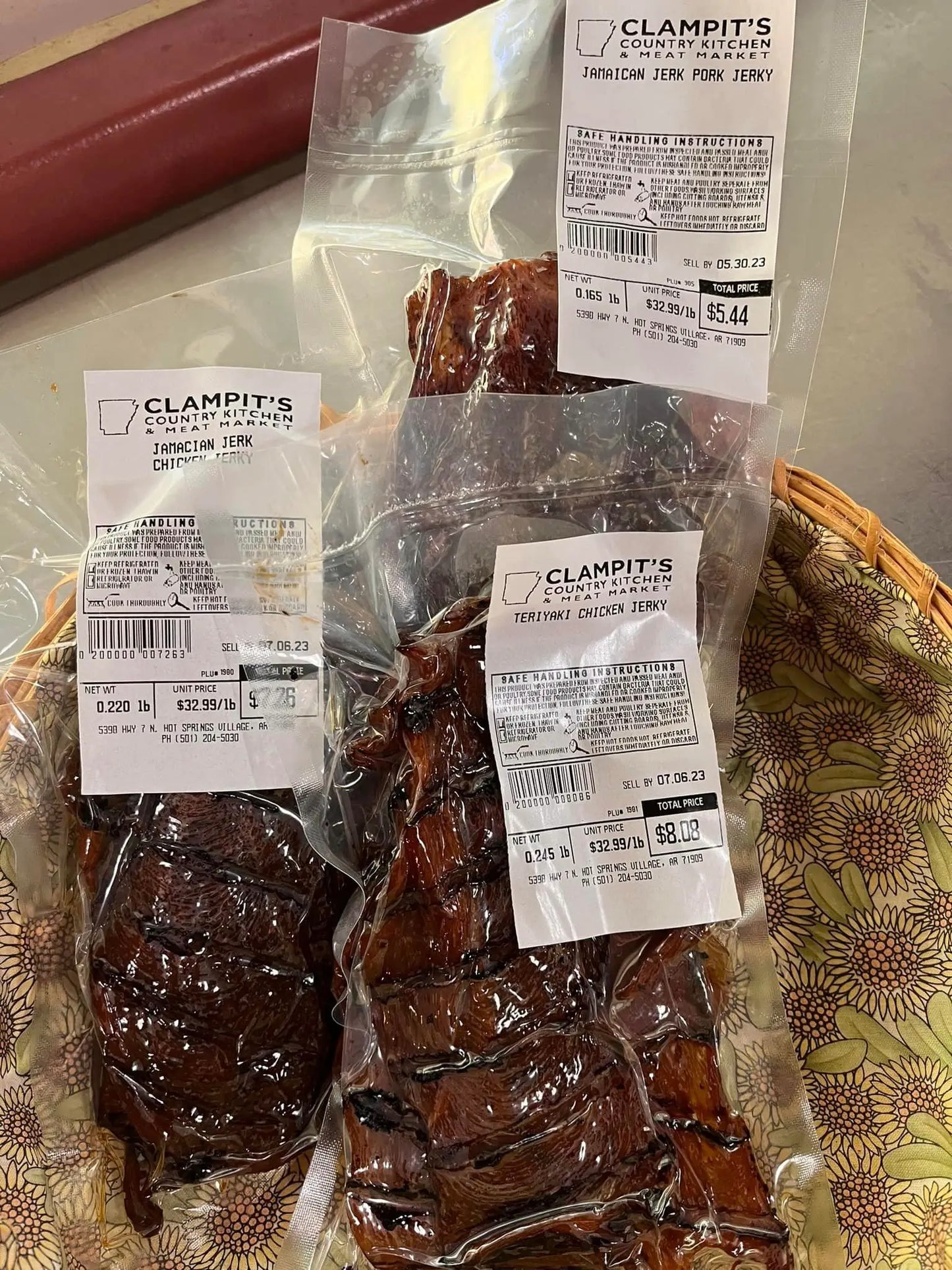 Clampit's Pork Jerky